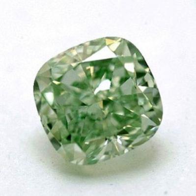 彩艳绿色钻石